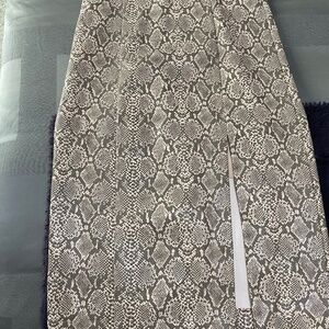 BCBG High Rise Faux Skirt